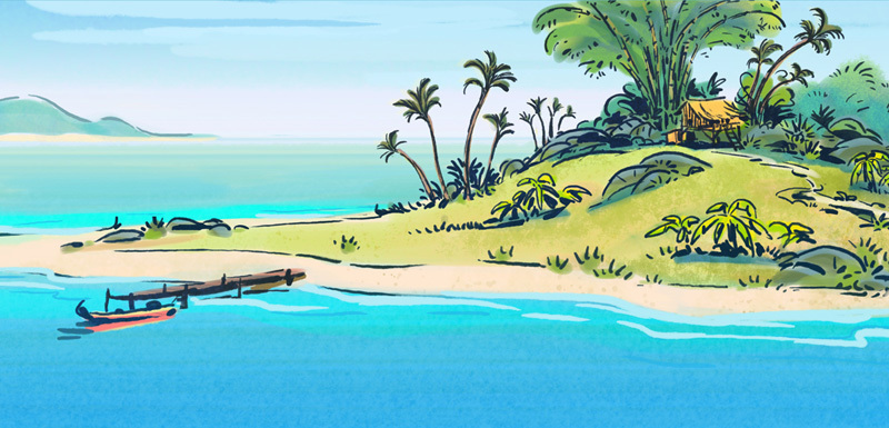 800x385 Digital Sketches - Caribbean Sketches