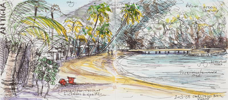 800x350 Sue Rapley - Caribbean Sketches