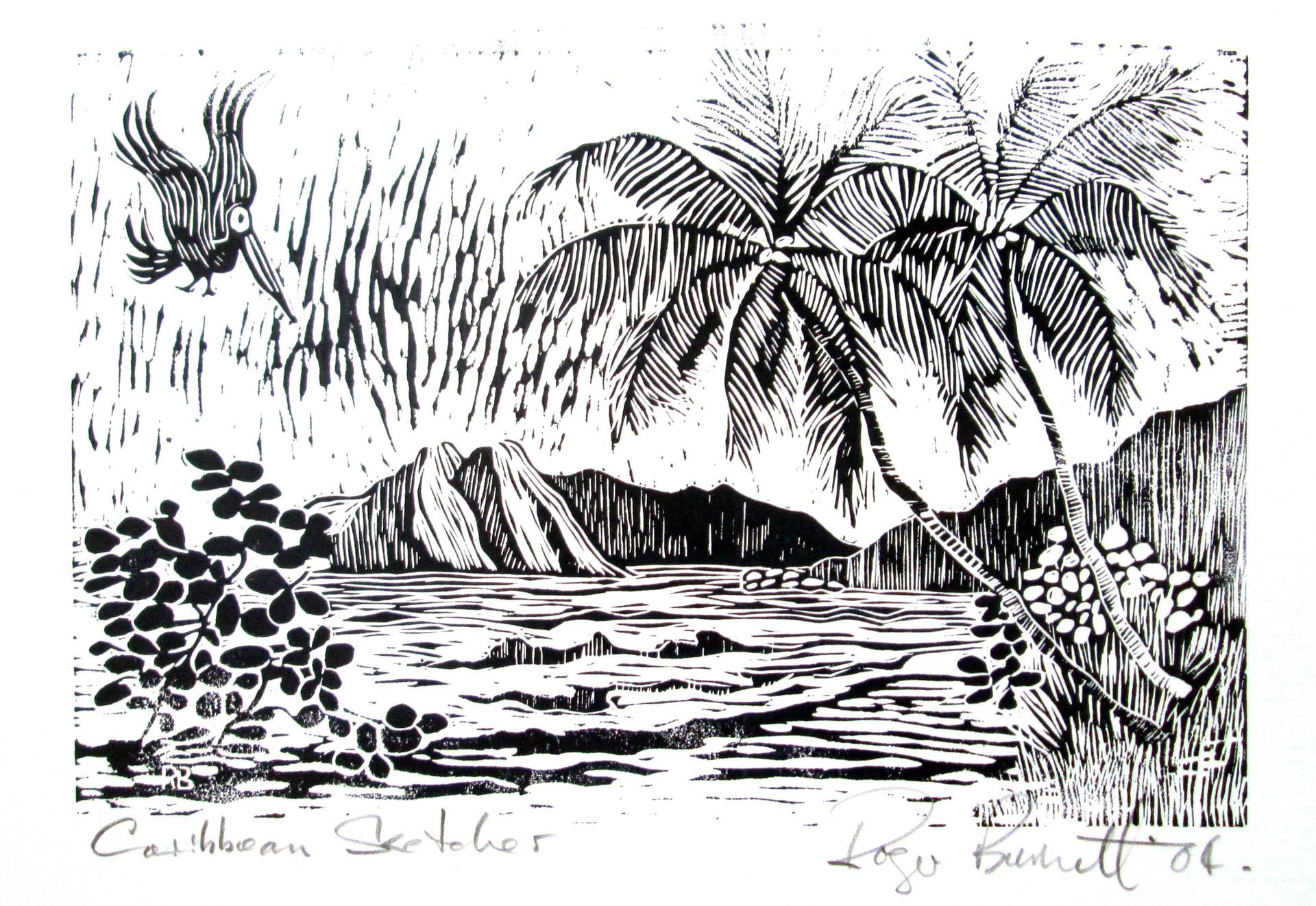 Caribbean Sketches at PaintingValley.com | Explore collection of ...