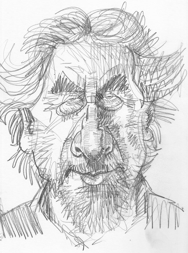 650x872 Pencil Sketch Caricatures Of Famous People, Celebrities And Politicans - Caricature Sketch