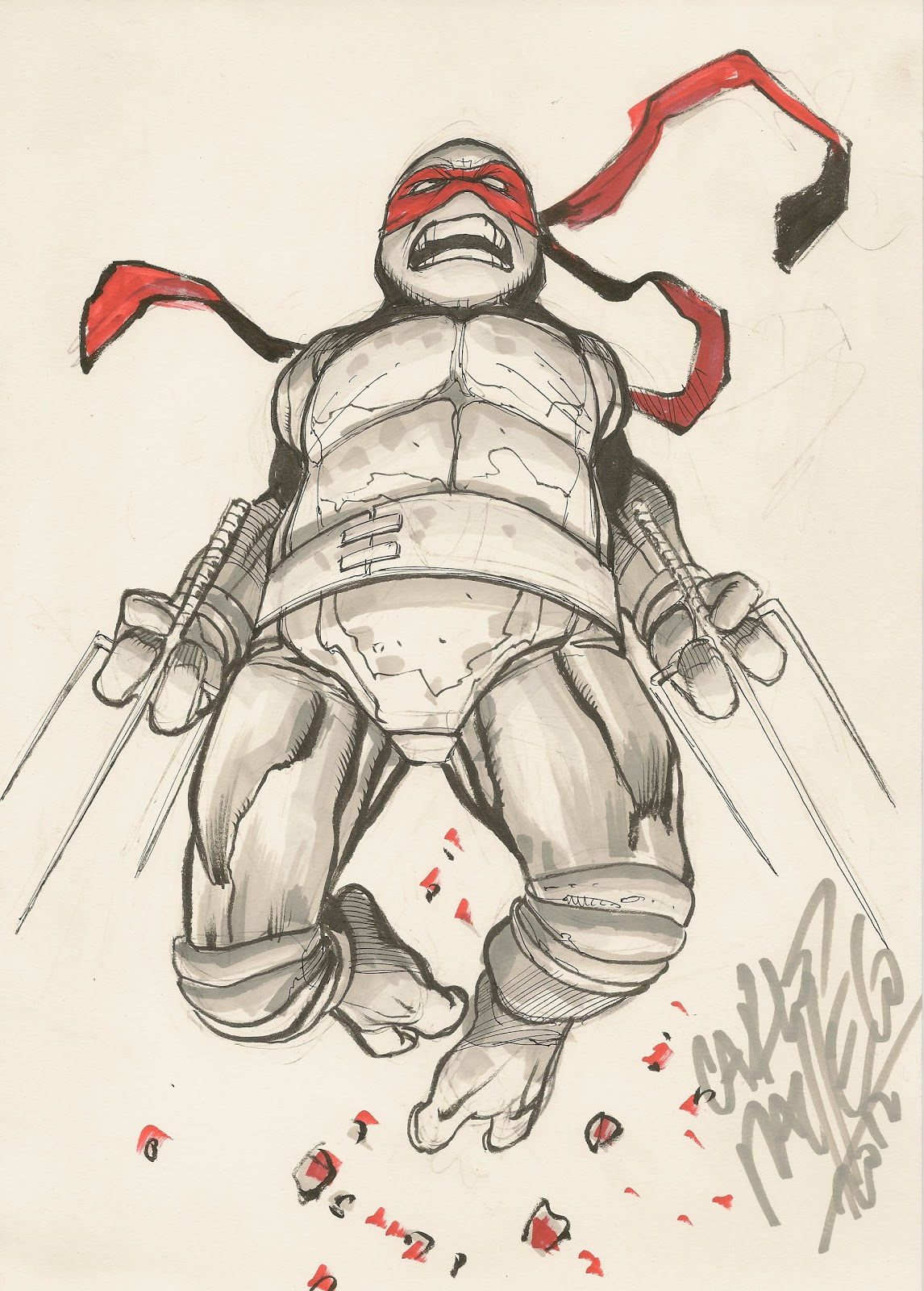 1146x1600 Sdal Carlos Pacheco Convention Sketch Raphael - Carlos Sketch