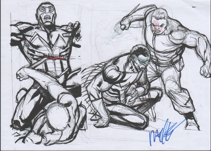 700x501 Captain America 14 - Carlos Sketch