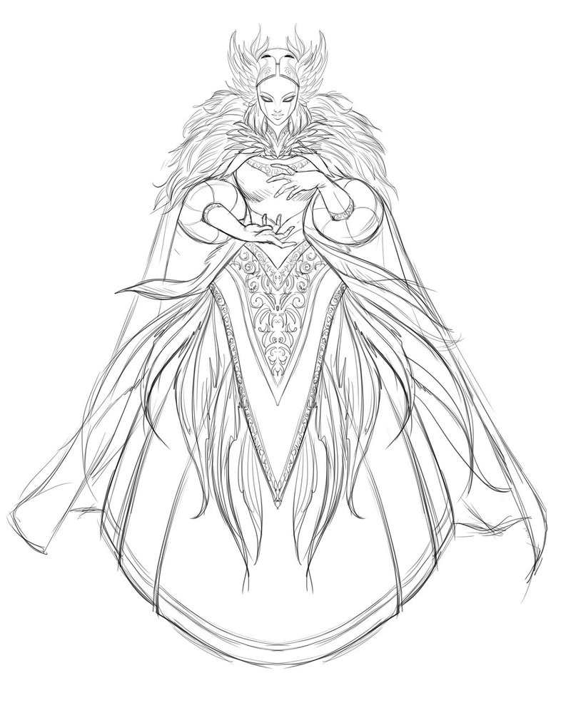 786x1017 Carnival Of Venice, Sketch By Iara Art - Carnival Sketch