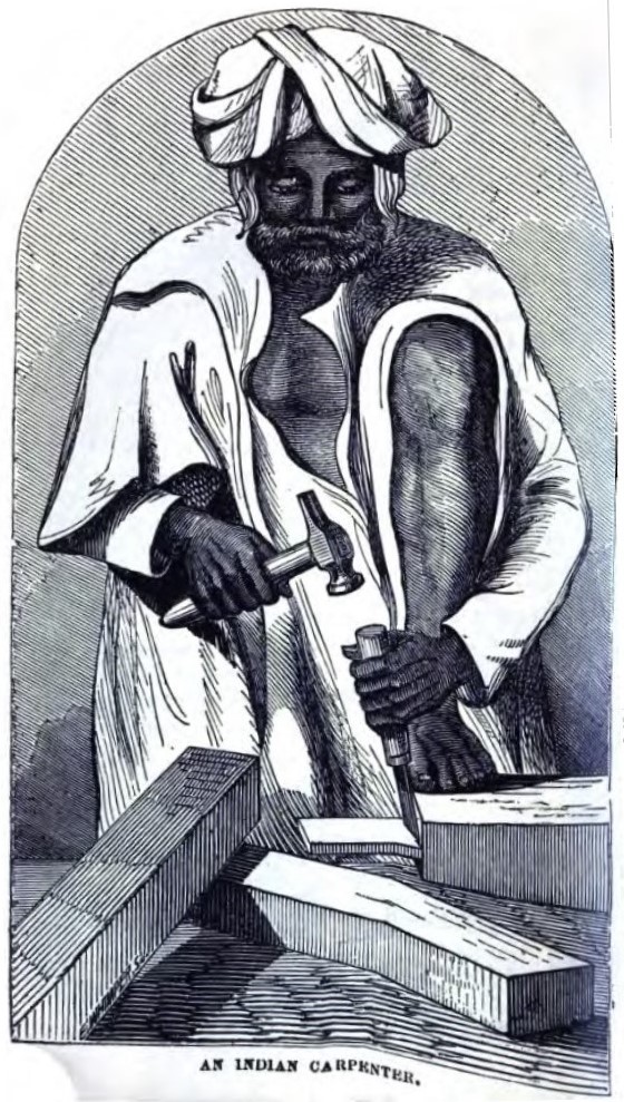 560x989 Filean Indian Carpenter (P.48, Richard G Hodson, Carpenters In - Carpenter Sketch