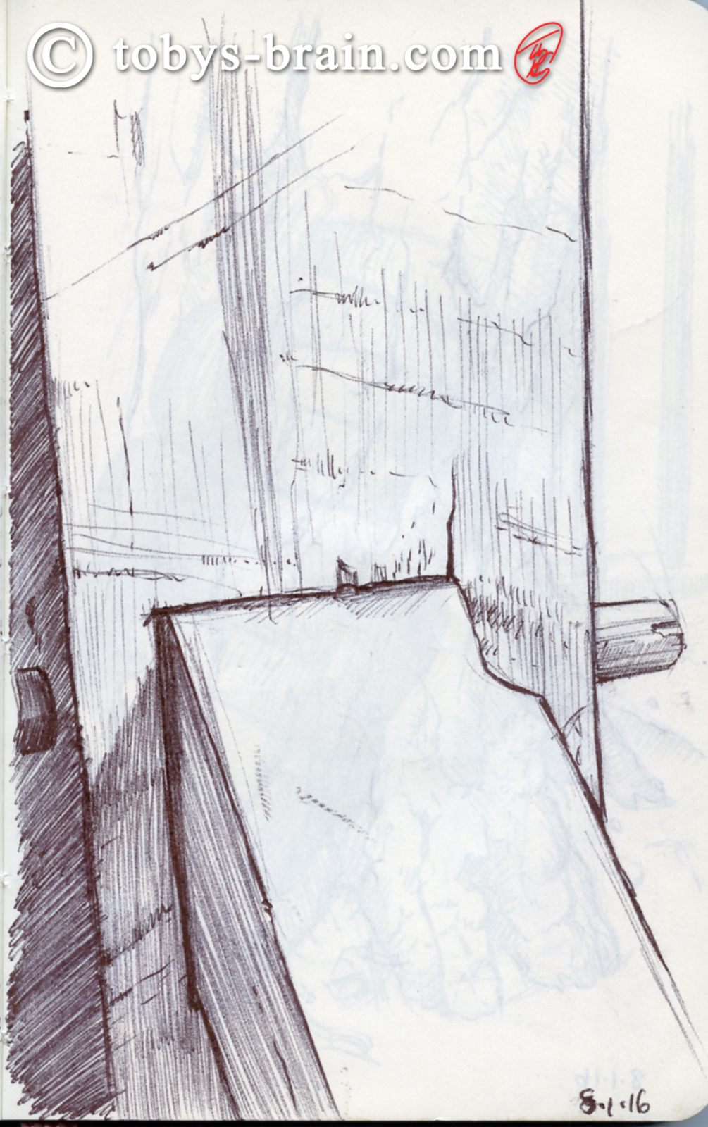 1005x1600 Moleskin Sketch - Carpenter Sketch