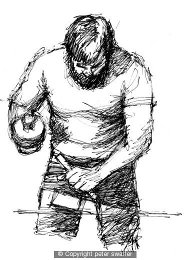 380x520 Carpenter 2 - Carpenter Sketch