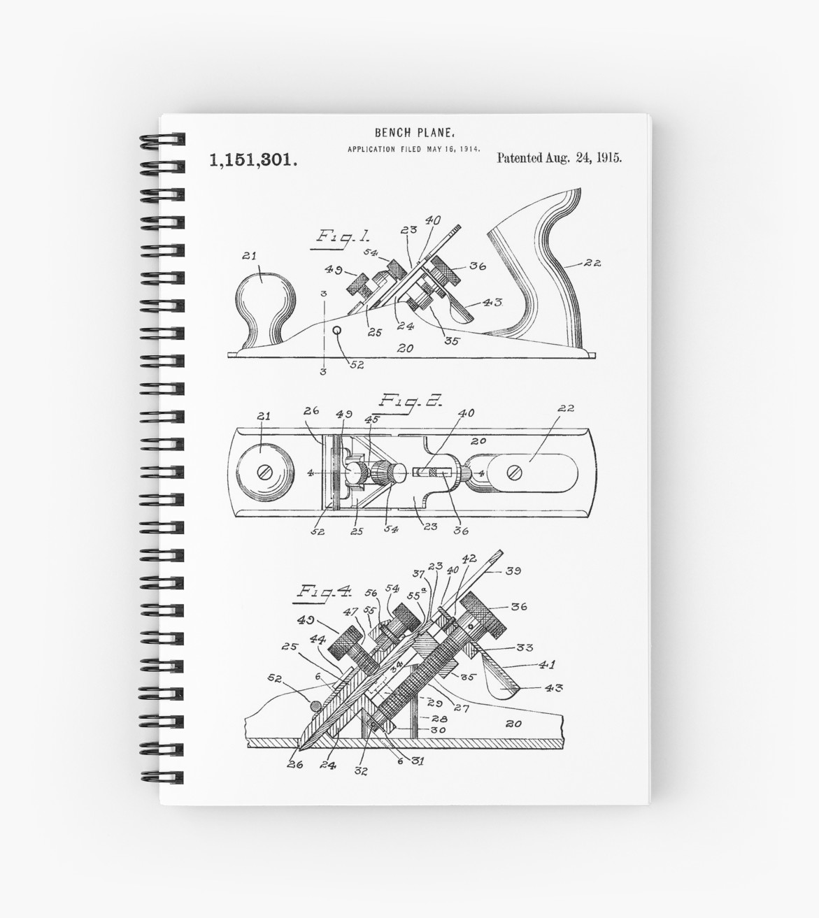 1171x1313 Vintage Hand Wood Plane Blueprint Shirt - Carpentry Tools Sketch