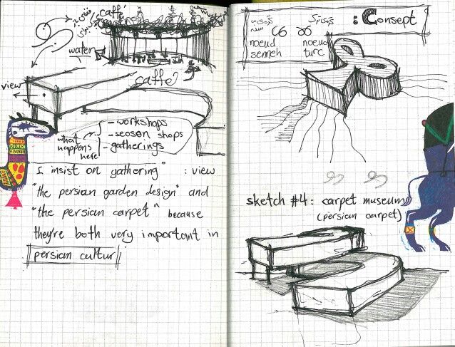 638x487 Sketch - Carpet Sketch