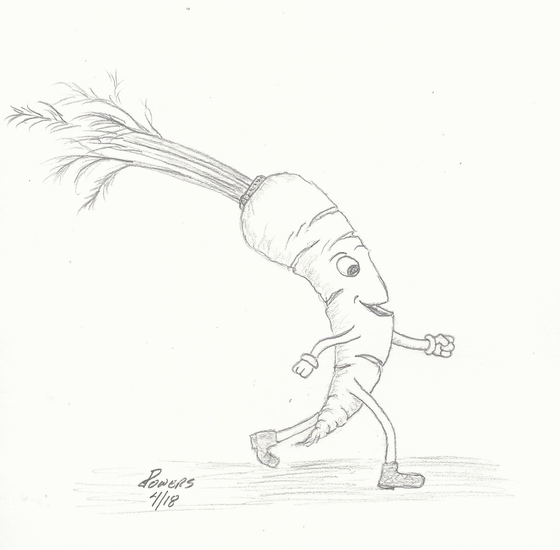 1869x1837 Carrot Top - Carrot Sketch