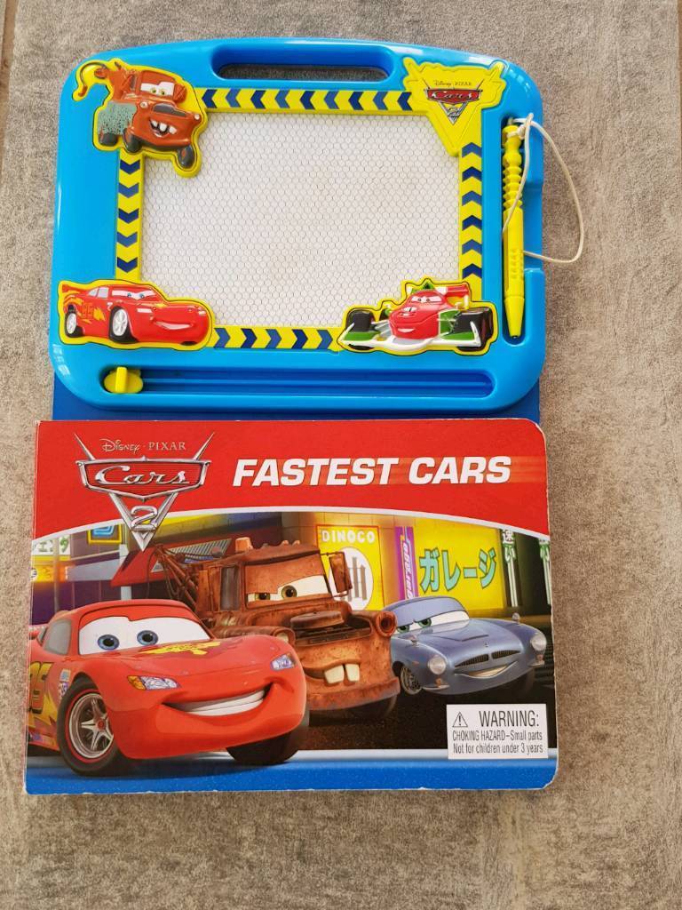 768x1024 Disney Pixar Cars 2 Etch A Sketch Amp Book In Derby, Derbyshire - Cars 2 Sketch