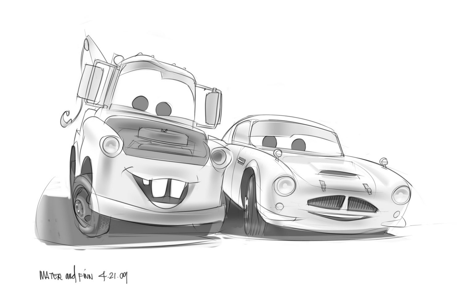 1500x971 Index Of Wp Contentuploadsphoto Gallerycars 2artworks - Cars 2 Sketch