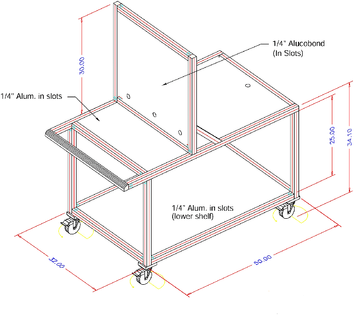 703x625 Sketch Of The Cart Design. Download Scientific Diagram - Cart Sketch