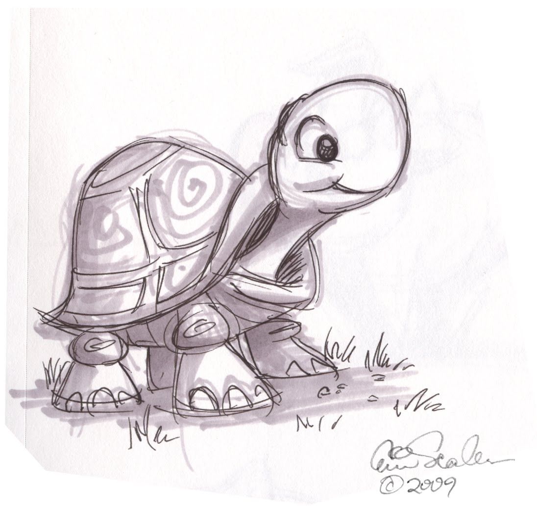 1096x1032 Cartoon Animal Sketch Cute Turtle Drawings - Cartoon Animal Sketches
