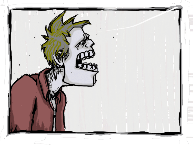 640x480 Zombie Sean Gallo Designs - Cartoon Animation Sketch