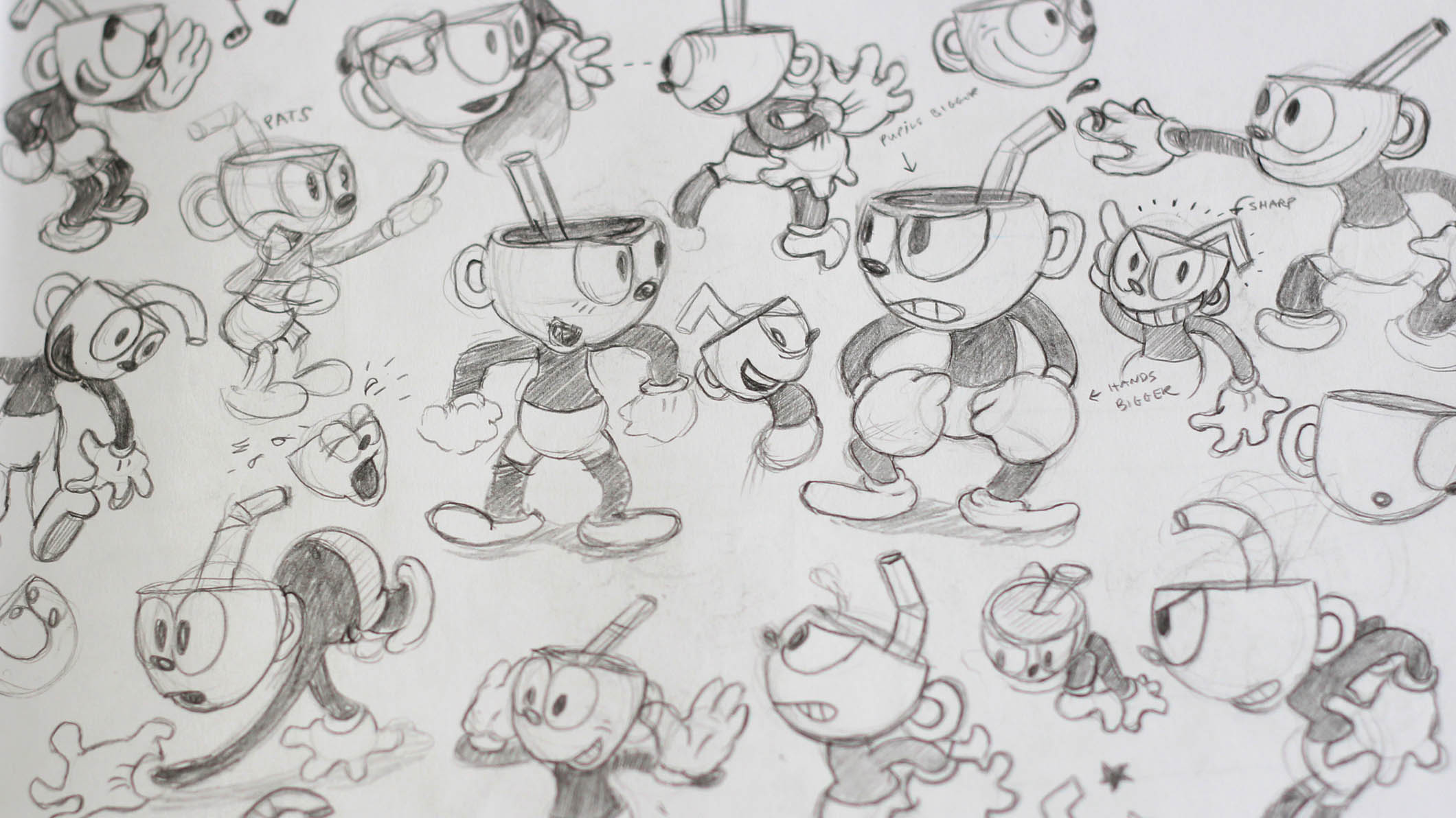 2120x1192 Cuphead Creating A Game That Looks Like A 1930s Cartoon - Cartoon Art Sketches