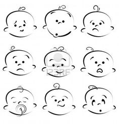 236x247 913 Best Semia Images In 2018 Baby Cards, Paintings - Cartoon Baby Sketch