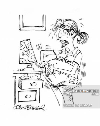 400x503 Baby Bump Cartoons And Comics - Cartoon Baby Sketch