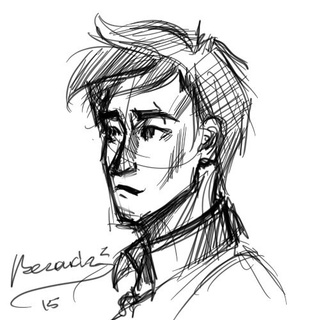 320x320 Riley - Cartoon Boy Sketch