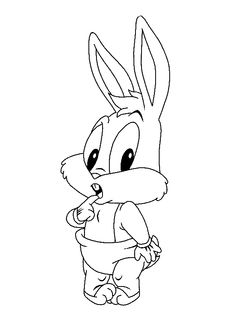 Cartoon Bunny Sketch