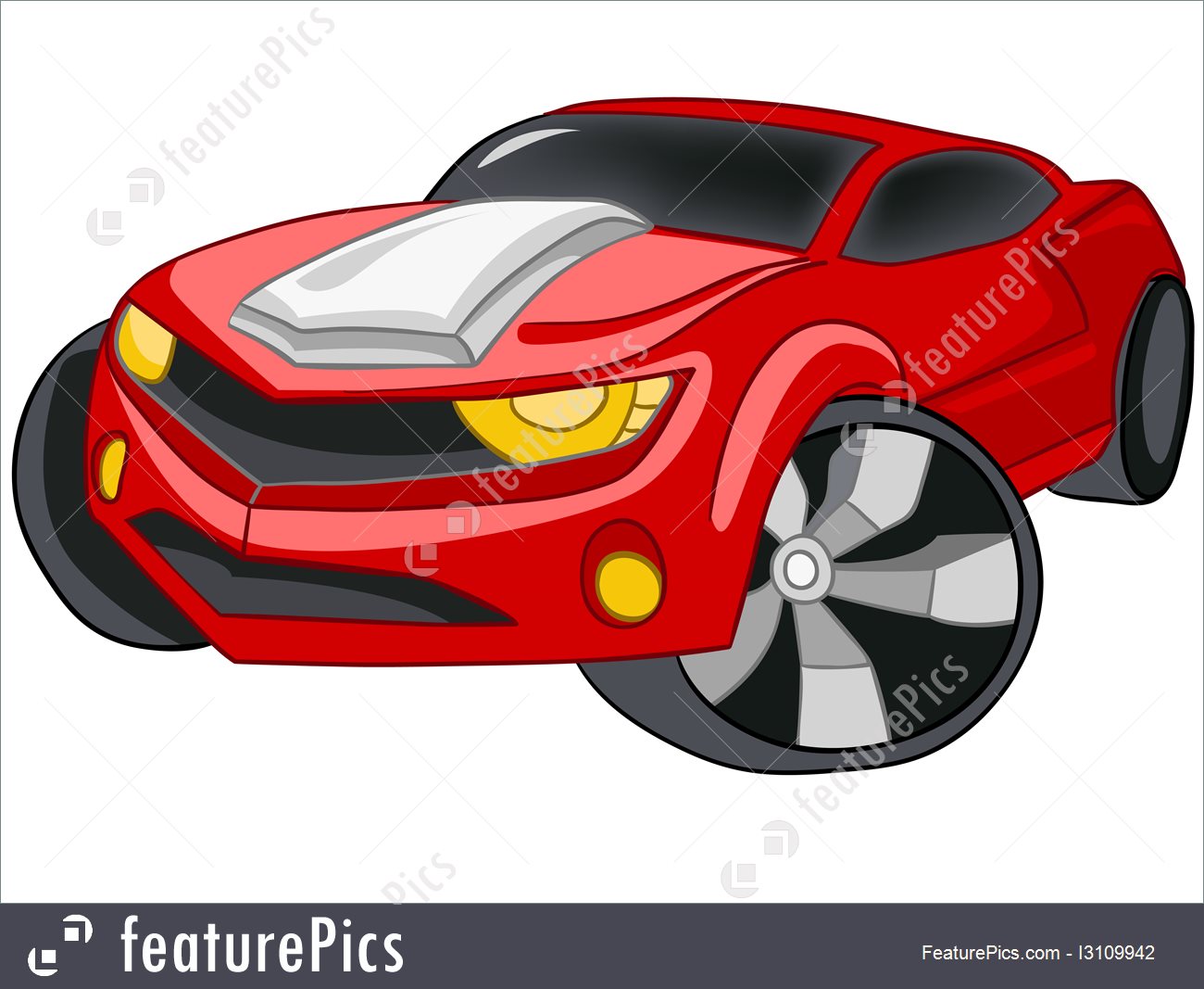 1300x1067 Cartoon Car Illustration - Cartoon Car Sketch