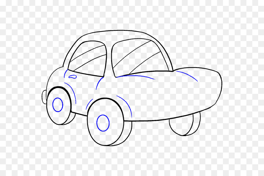 900x600 Cartoon Drawing Sketch Caricature - Cartoon Car Sketch