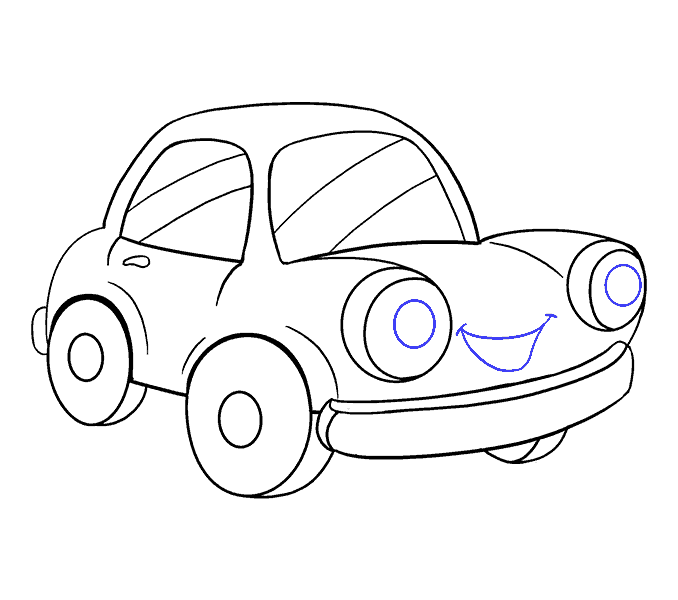 678x600 19 Vector Automobile Car Sketch Huge Freebie! Download For - Cartoon Car Sketch