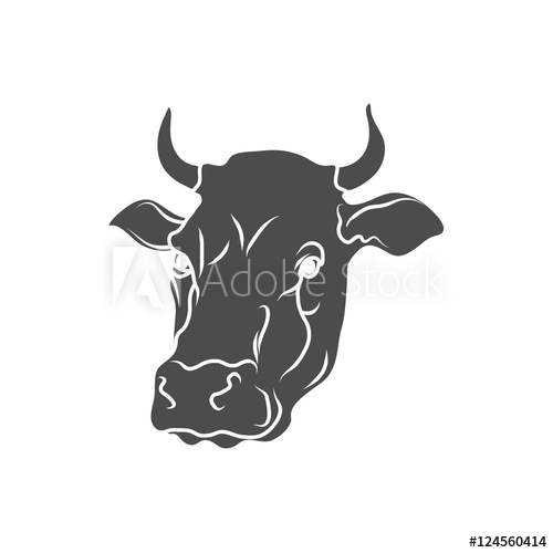 500x500 Cow,cartoon Cow,cow Drawing,cow Cartoon,cow Cow,cow Head,cow Image - Cartoon Cow Sketch