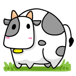250x250 Cartoon Cow How To Draw Lesson - Cartoon Cow Sketch