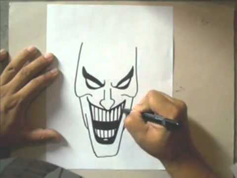 480x360 How To Draw A Cartoon Joker - Cartoon Joker Sketch