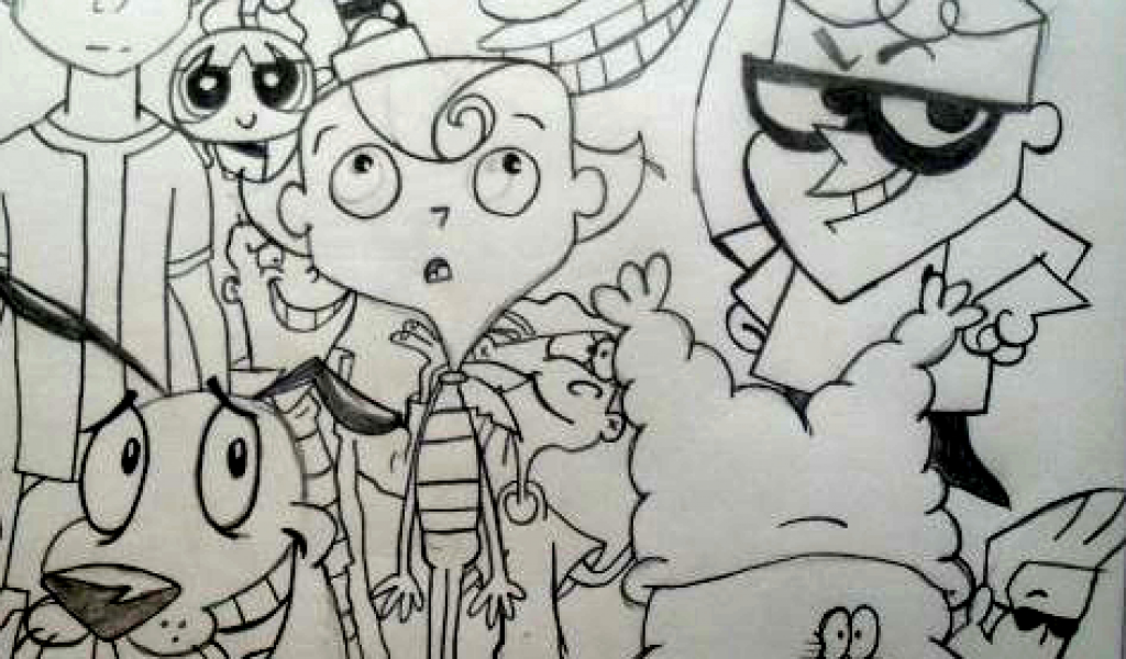 1024x600 Cartoon Network Sketch - Cartoon Network Sketches