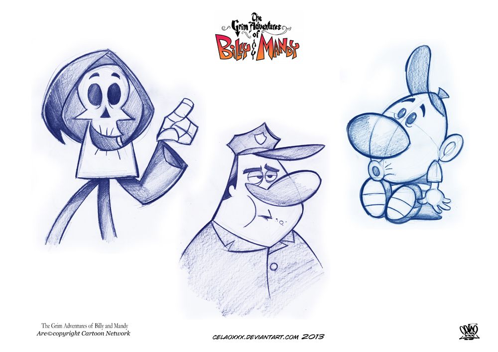 1000x707 Pin By Chud Tsankov Illustrations On How To Draw Cartoons And More - Cartoon Network Sketches