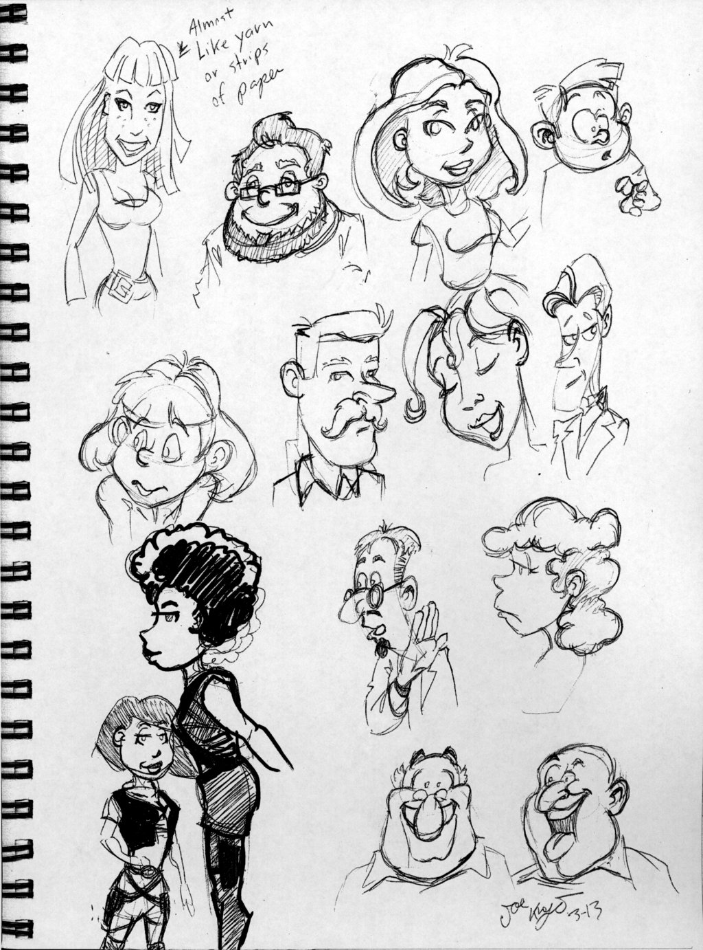 1024x1382 Cartoon Characters Sketches By Joe5art - Cartoon People Sketches