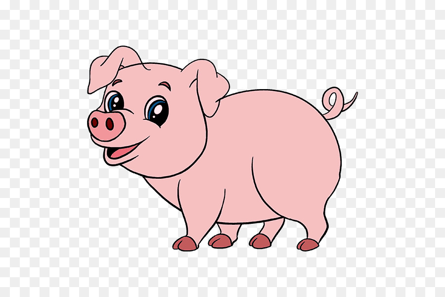 900x600 Piglet Drawing Mummy Pig Cartoon - Cartoon Pig Sketch