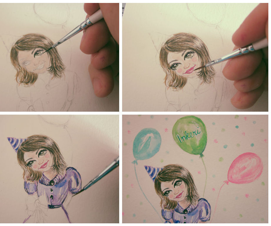 921x767 How To Draw Cartoon Portraits From Photographs 7 Steps (With - Cartoon Portrait Sketch