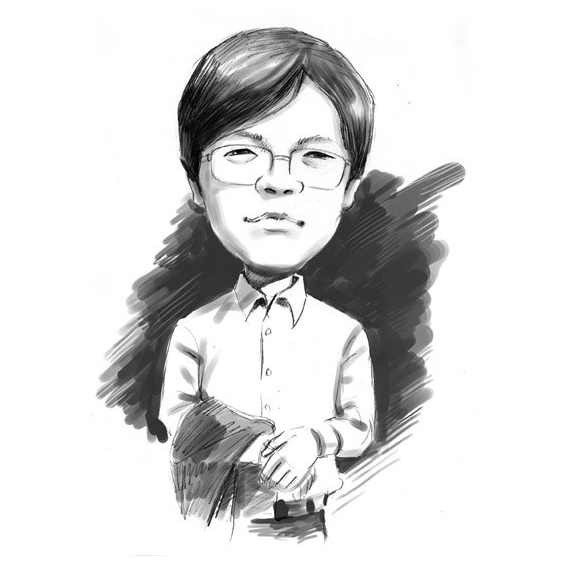 568x568 Pencil Sketch Portrait - Cartoon Portrait Sketch