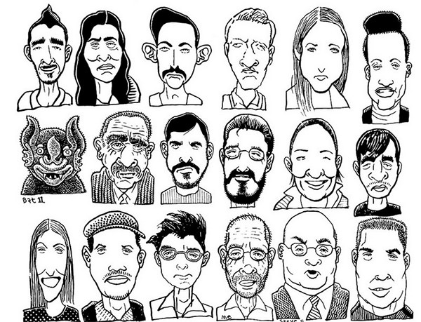 600x459 Cartoon Sketches, Cartoon Face Sketches Free Amp Premium Templates - Cartoon Sketch Faces