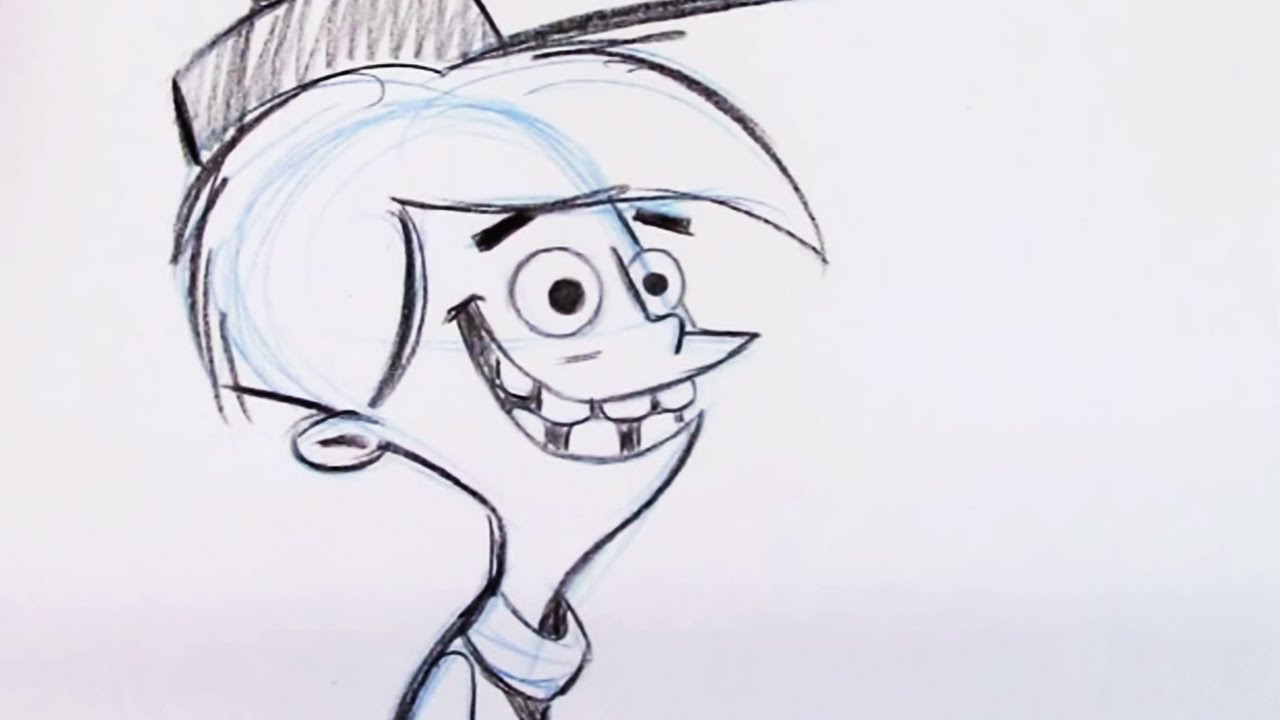 1280x720 How To Draw A Funny Cartoon Face - Cartoon Sketch Faces