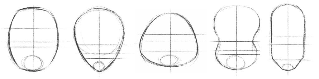 1024x256 Learn How To Draw A Cartoon Of Yourself - Cartoon Sketch Faces
