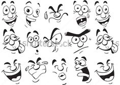 236x167 461 Best Cartoon Eyes, Faces, Ect. Images In 2018 - Cartoon Sketch Faces