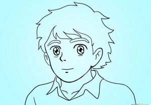 300x210 Cute Cartoon Boy Sketches - Cartoon Sketch Of A Boy