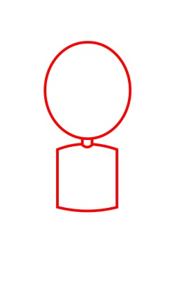 250x407 Drawing A Cartoon Boy - Cartoon Sketch Of A Boy