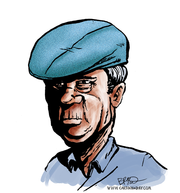 598x641 Old Man Cartoon Sketch Cartoon - Cartoon Sketch Of A Man