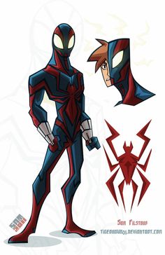 236x364 Drawn Spiderman Awesome - Cartoon Sketch Of Spider Man