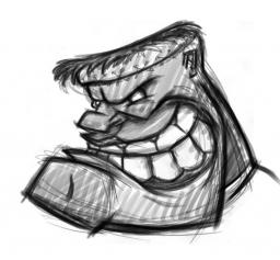256x237 Frankenstein Cartoon Character Monster Drawings Sketches - Cartoon Sketches Images