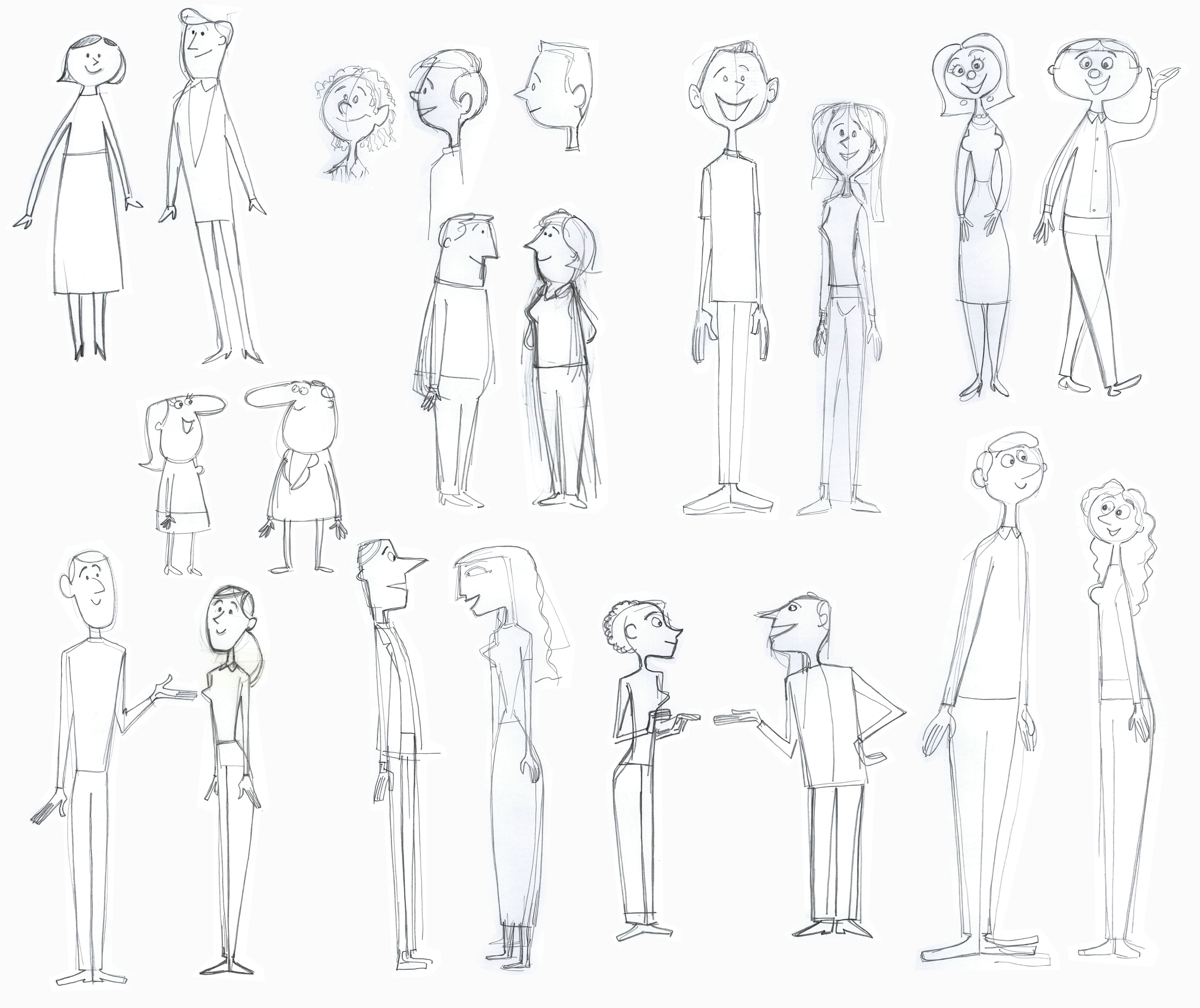 3750x3150 Drawing Shane Doyle - Cartoon Sketches Of People