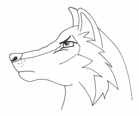 474x396 Wolf Cartoon Drawing. Cartoon Wolf Cub Icon Psd By Starwuff - Cartoon Wolf Sketch