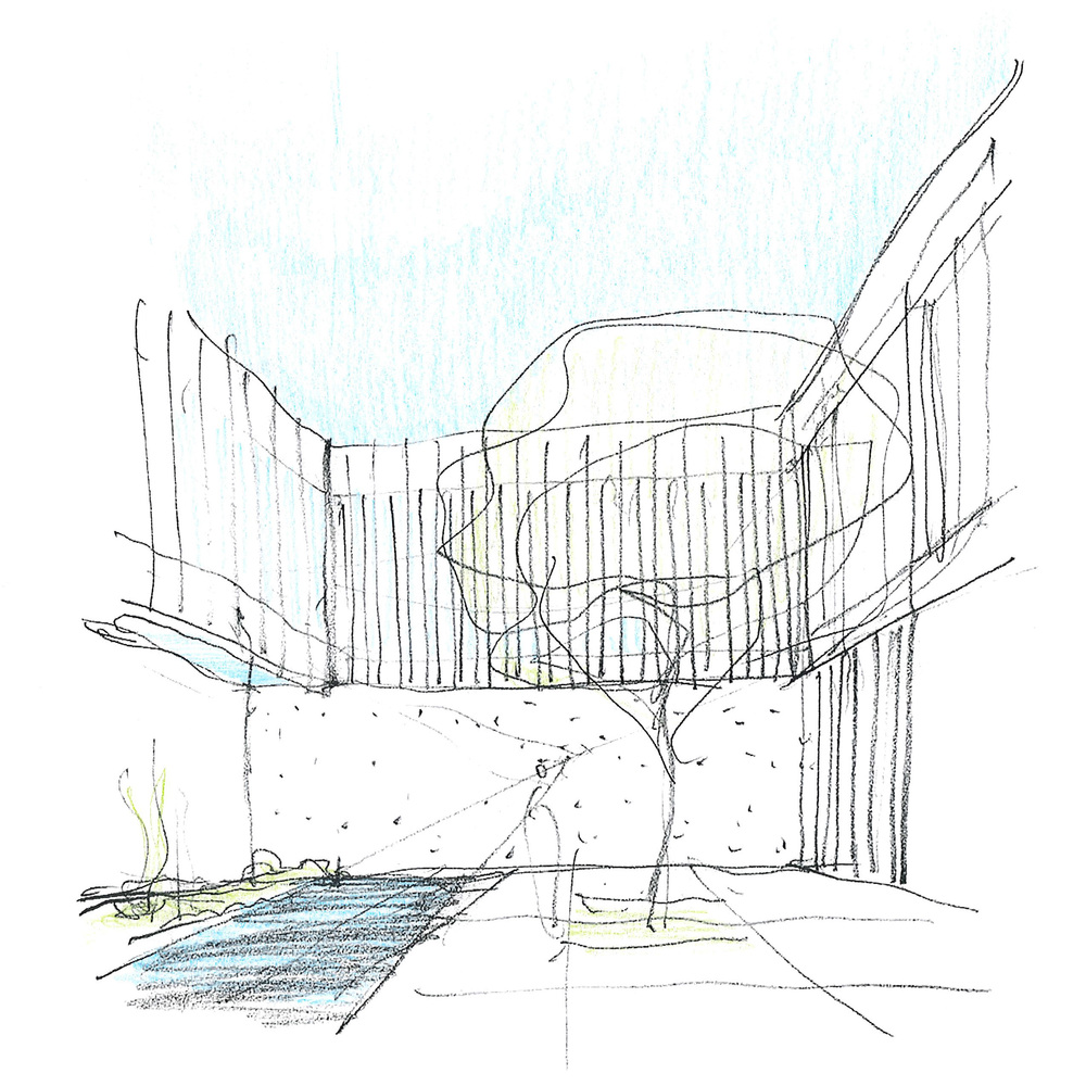 1000x1000 Gallery Of Casa Ithualli Rivera Architects - Casa Sketch