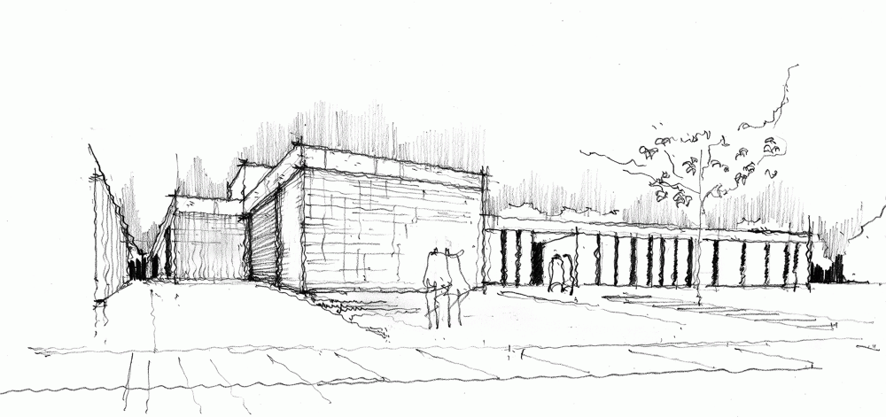 1000x471 Gallery Of Casa Lk Mrgb - Casa Sketch