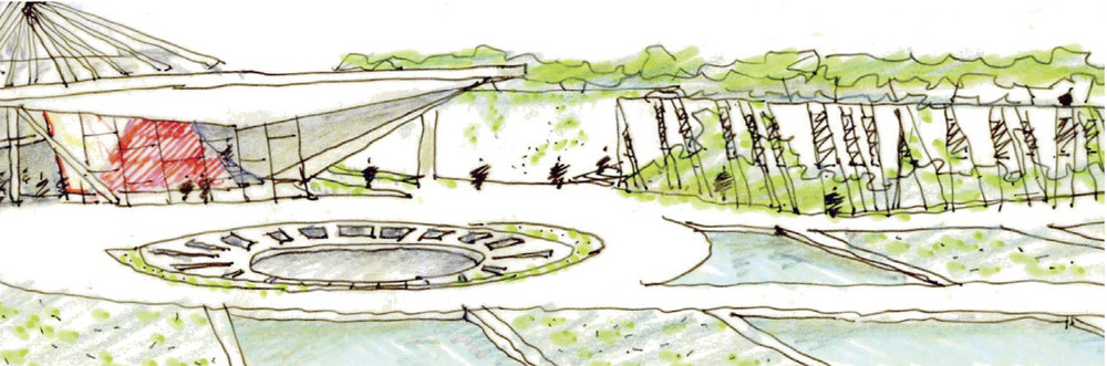 1000x331 Gallery Of Revival Of The Casino Of Shooner - Casino Sketch