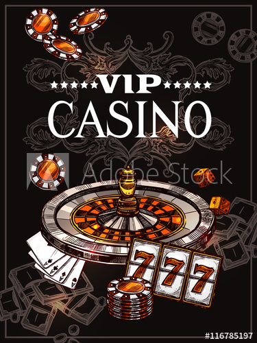 375x500 Sketch Casino Poster - Casino Sketch